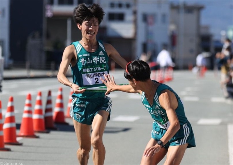 青学大・近藤幸太郎が7区で激走！田澤廉に次ぐ50分切りでエースの証明／全日本大学駅伝