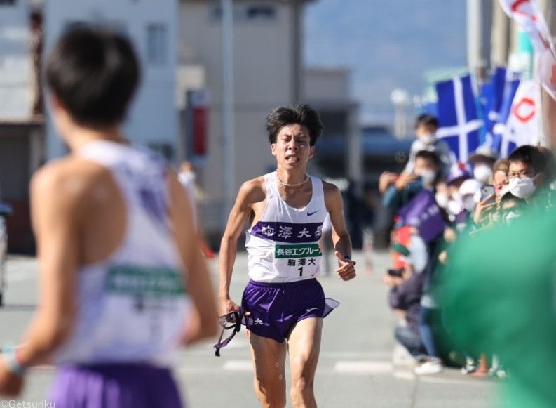 これが駒大のエース田澤廉！4年連続区間賞を圧巻区間新締め「焦らずに自分のペース」／全日本大学駅伝