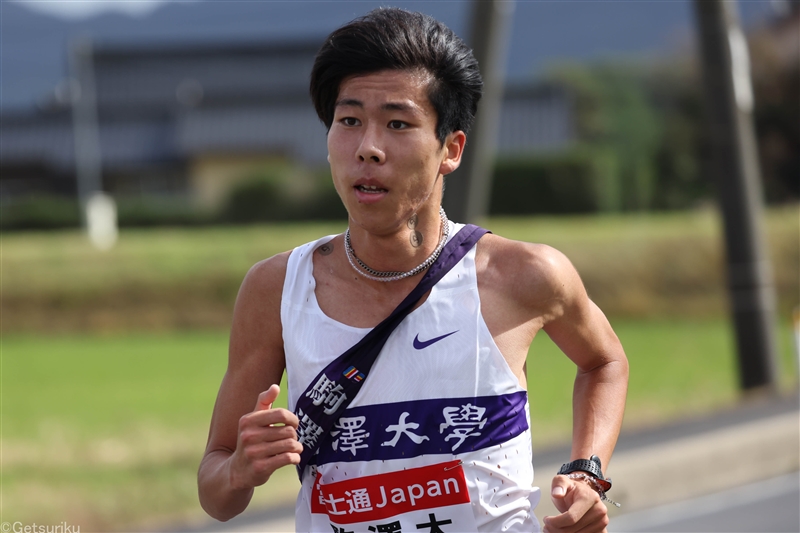 連覇狙う王者・駒大 田澤廉は7区！ルーキー・佐藤圭汰が2区へ、鈴木、花尾、篠原は補欠登録／全日本大学駅伝