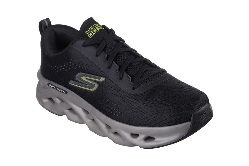 クッション性と反発性に優れた超軽量ランニングシューズ 「SKECHERS GO RUN Swirl TECH」／PR