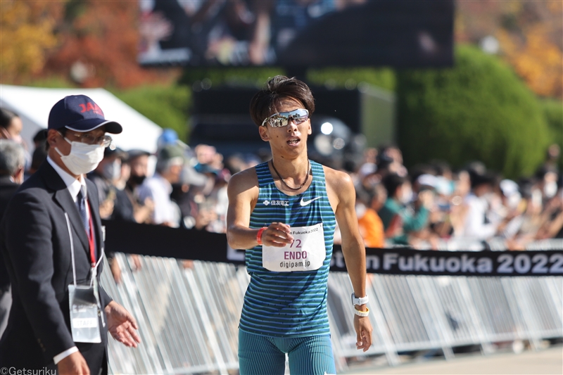 オレゴン世界陸上出場の遠藤日向が5km13分50秒で7位 15年ぶり日本記録更新／The Fst in Fukuoka 2022