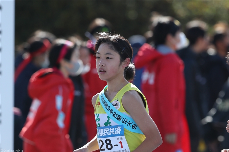 稲美が吉川姉妹軸に2年連続Ｖ 終始上位でレースを展開し逆転劇呼び込む／全中駅伝女子