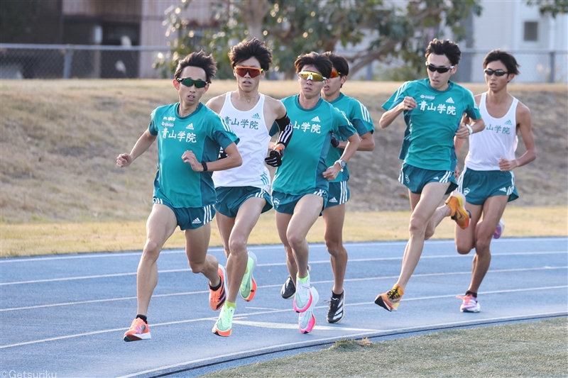 アディダス 青山学院大学 陸上競技部 長距離ブロック S/Sシャツ L 駅伝