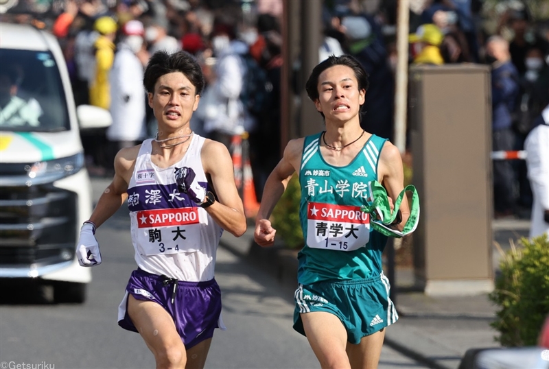 駒大19年ぶり往路V！三つ巴を制し3冠へ視界良好／箱根駅伝