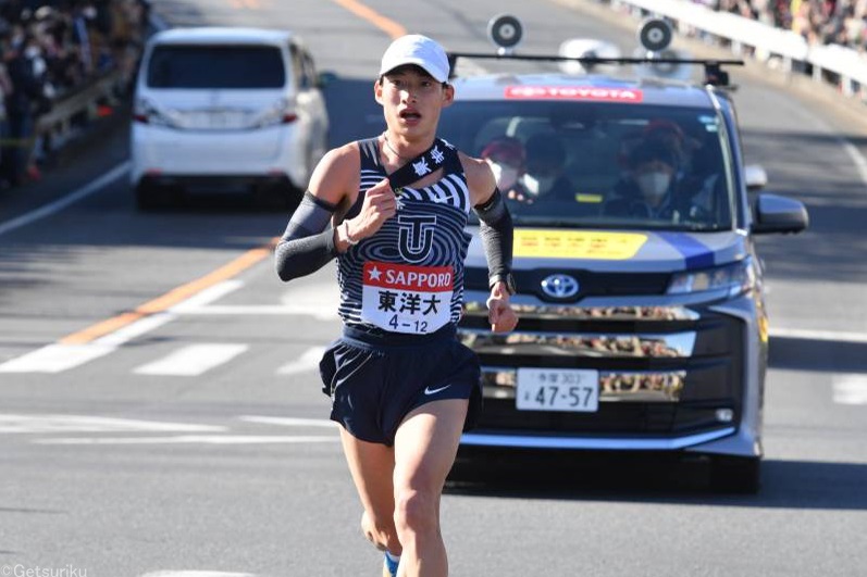 東洋大が2区終了時19位から18年連続シードを死守「来年は松山を中心に速い展開にも 対応したい」／箱根駅伝