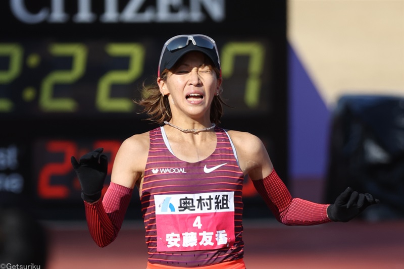 東京五輪代表組が女子1万ｍ力走！安藤友香が32分53秒12で4大会連続V 山中柚乃が1万初挑戦で2位／関西実業団