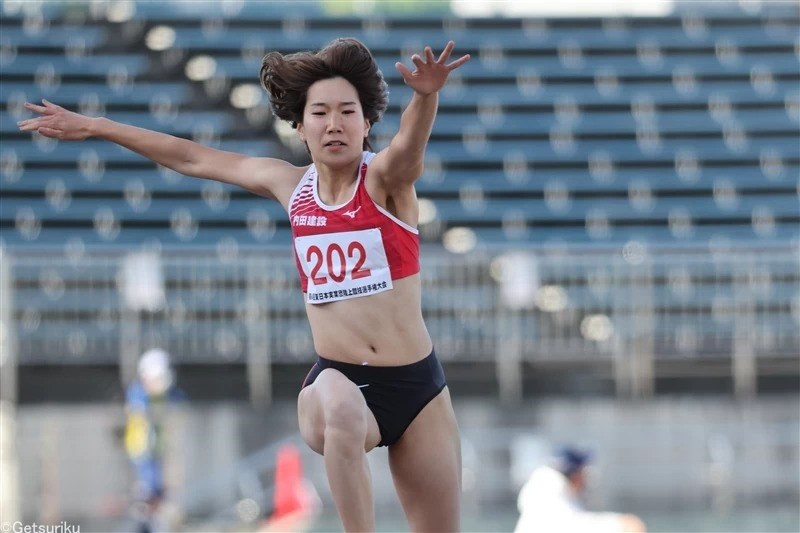 女子三段跳の森本麻里子が室内日本新！ 自身の記録を7cm塗り替える13ｍ38