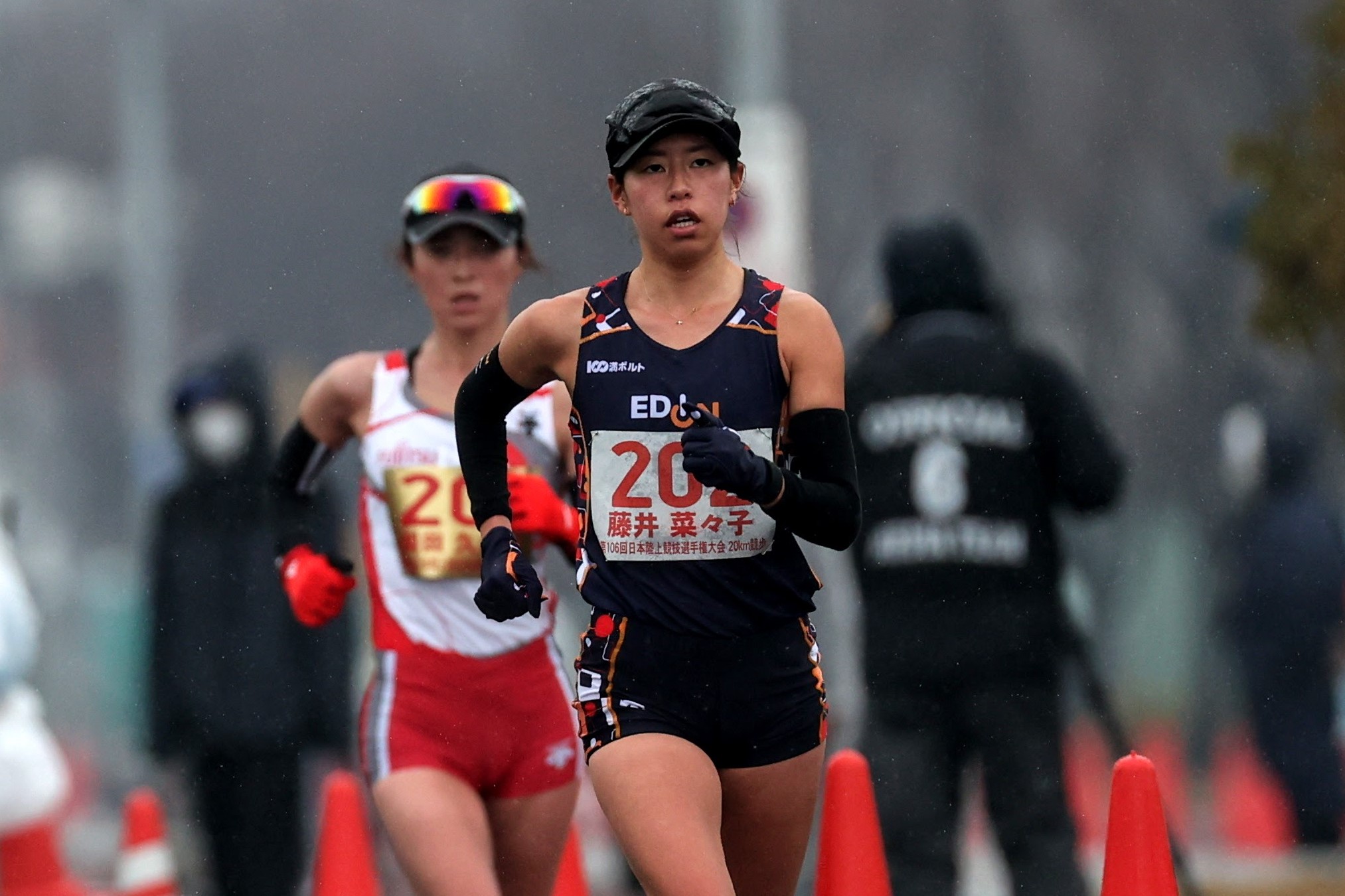 女子は藤井菜々子が2年ぶり制覇！世界陸上内定は逃す／日本選手権20km競歩