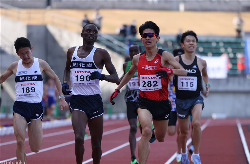 近藤亮太が日本人トップの3位！日本歴代10位タイの1時間0分32秒／全日本実業団ハーフ