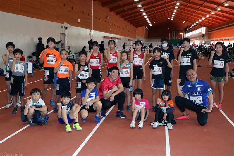 桐生祥秀が休養明け初レースに「ワクワク感あった」小学生との50ｍ対決で6秒07／JAG大崎