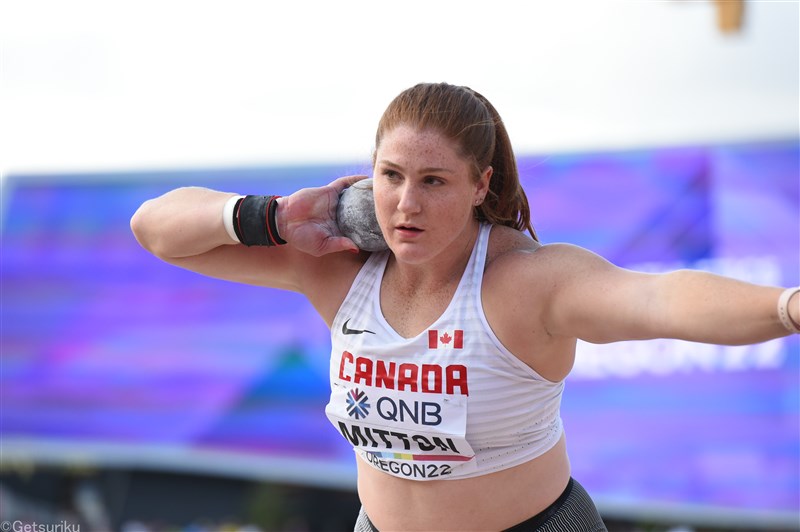 女子砲丸投カナダのミットンが世界陸上女王を抑えV 走幅跳テントグルーはマッソと同記録も勝利／WA室内ツアー