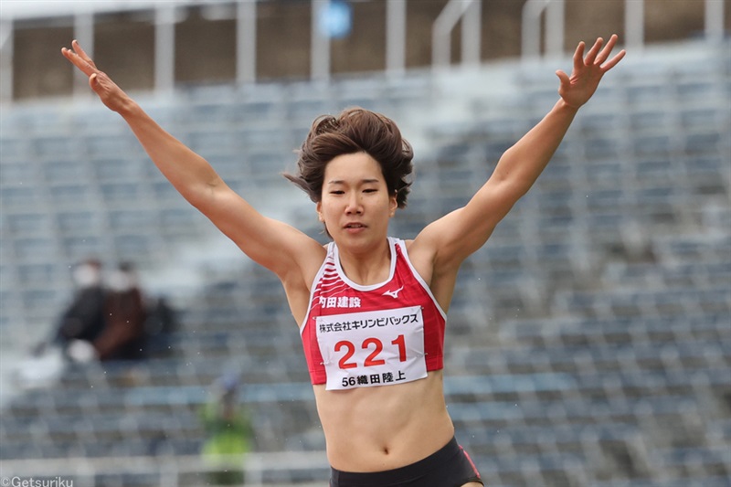 女子三段跳・森本麻里子が13ｍ53！ 2試合連続室内日本新ジャンプで好調アピール／チェコ室内