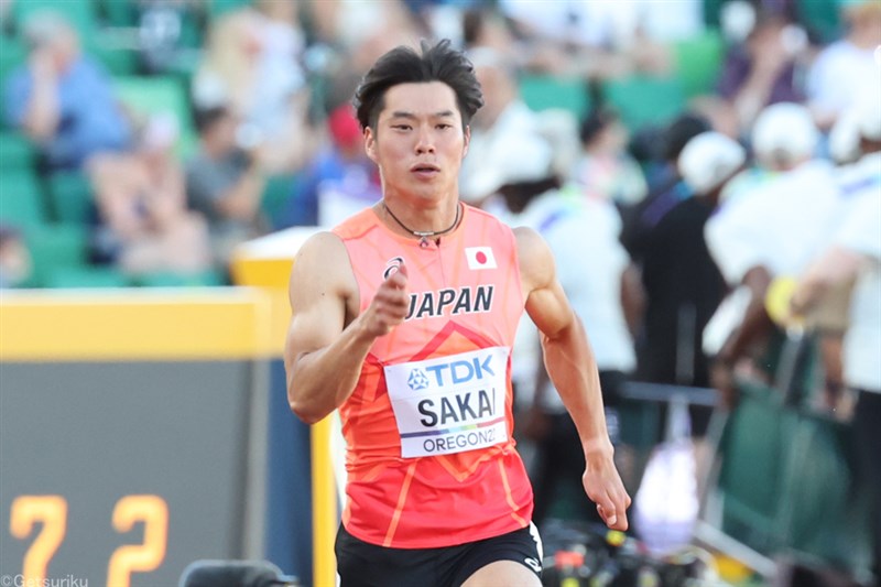 世界陸上100ｍ代表の坂井隆一郎がベルギー室内競技会60ｍで2位 60ｍH石川周平も2位