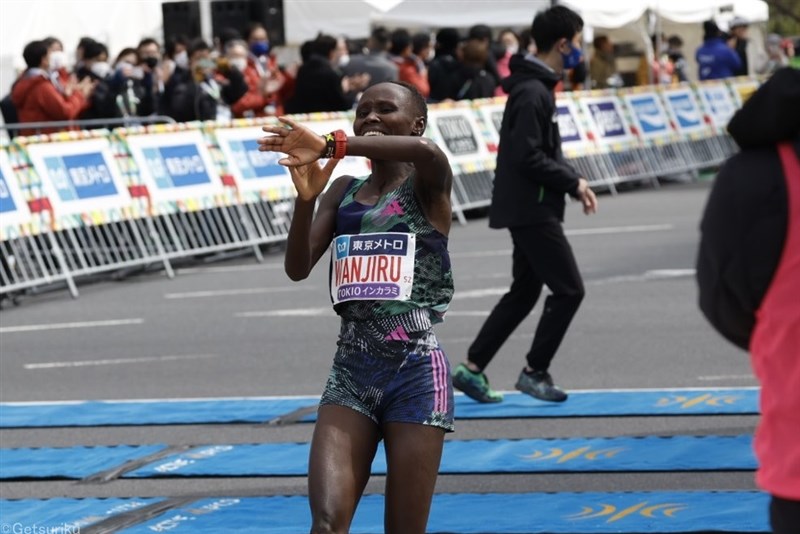ローズマリー・ワンジル「大好き」な日本で世界歴代6位の快走「すごいタイム出したい」／東京マラソン