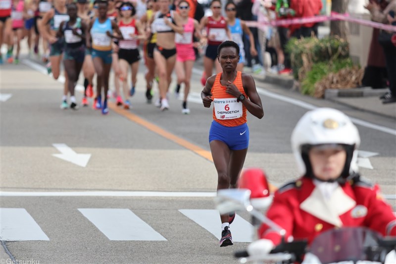 チェプンゲティチV2！終盤まで女子単独世界最高に迫るペースで快走／名古屋ウィメンズマラソン
