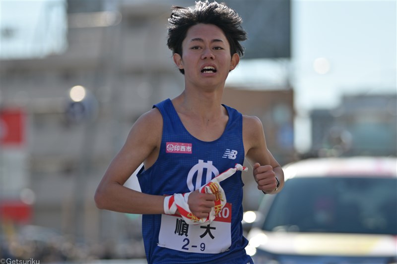 順大新主将の1人・藤原優希や2年生3人らが練馬こぶしハーフマラソンに出走