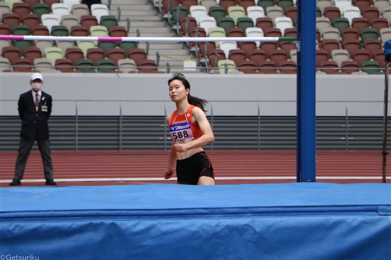 【女子走高跳】髙橋美月（埼玉栄高1）1m76＝高1歴代4位タイ