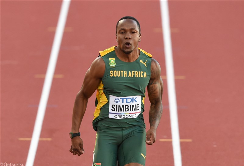 シンビネが100m9秒90！ 31歳ベテランが今季世界最高でV 200mはテボゴが快勝／WAコンチネンタルツアー