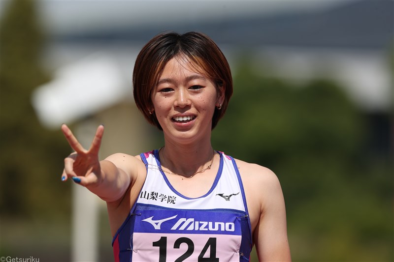 女子短距離の青野朱李がNDソフト加入！日本インカレ2冠、200m日本歴代8位の23秒44