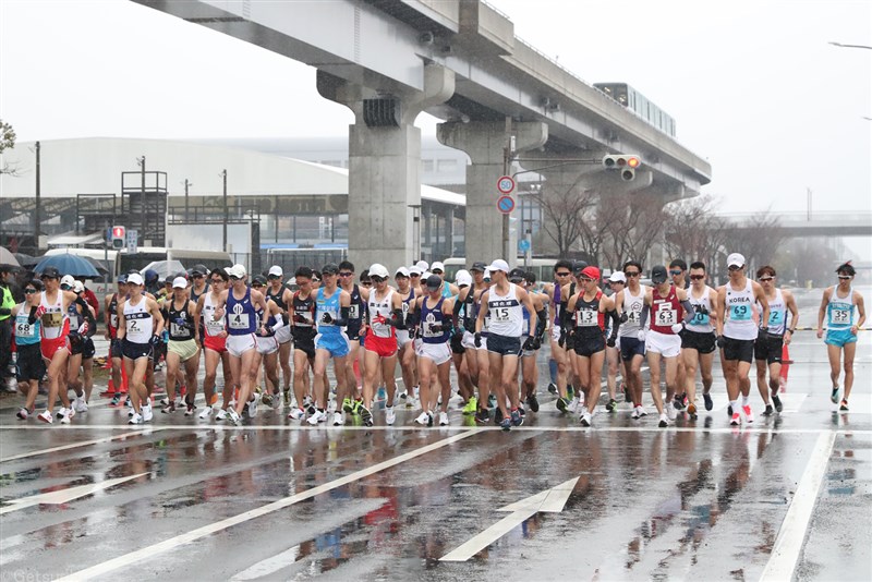 世界にチャレンジ！「日本代表」懸けた全日本競歩能美は男子8時50分、女子10時35分号砲！