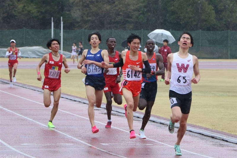 吉岡大翔が3000ｍで高校歴代2位の7分58秒18 三浦龍司に競り勝つ／TOKOROZAWAゲームズ