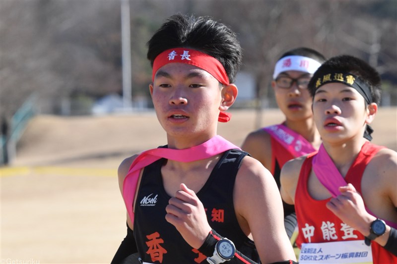 【男子1500m、3000m】岩下幾海（香長中1） 4分09秒27＝中1歴代5位 8分59秒40＝中1歴代8位