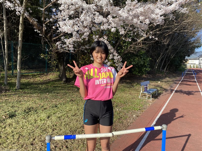 【高校生FOCUS】女子400mH 瀧野未来（京都橘高）「一番の目標は3冠。チームで日本一を取りたい！」