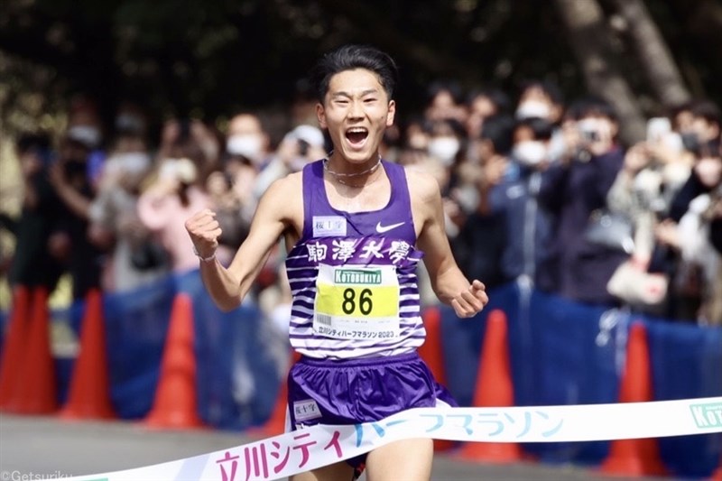 駒大・篠原倖太朗が優勝！2位は中央学大・吉田礼志／日本学生ハーフ