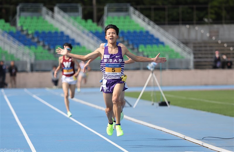 駒大の勢い止まらず！安原太陽が5000mバースデーV「この大会を狙っていた」「流れ作れた」／学生個人