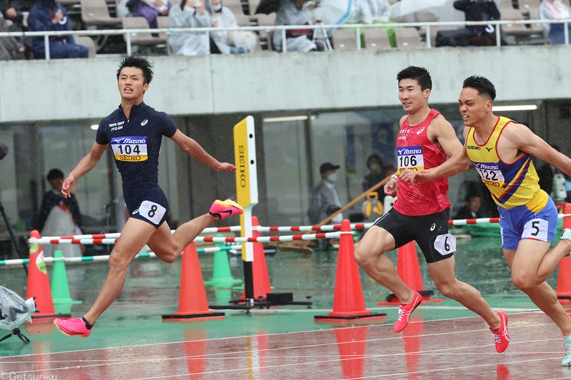 100mは栁田大輝が制す！GP初優勝「うれしい」自己ベストも「すぐ出ると思う」／織田記念