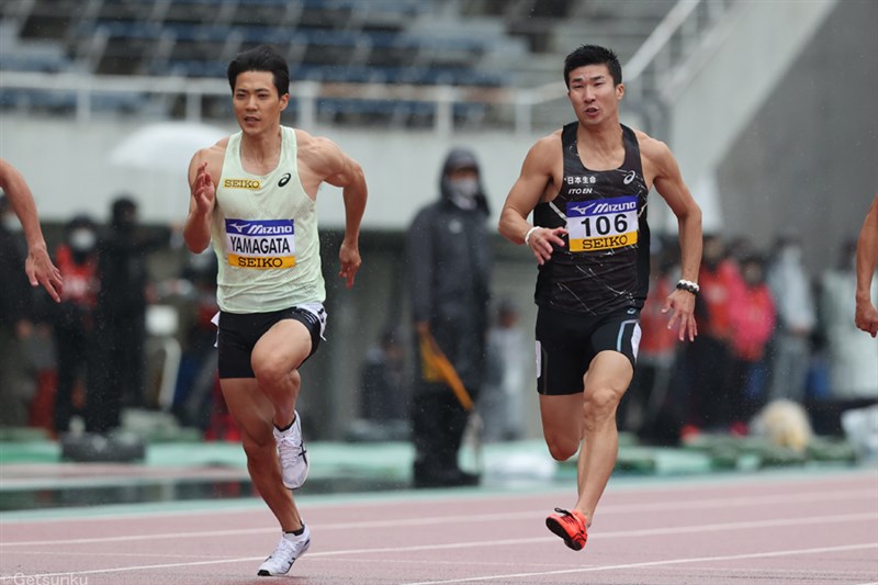 桐生祥秀100m予選で復帰後ベストの10秒29！山縣亮太は10秒48／織田記念