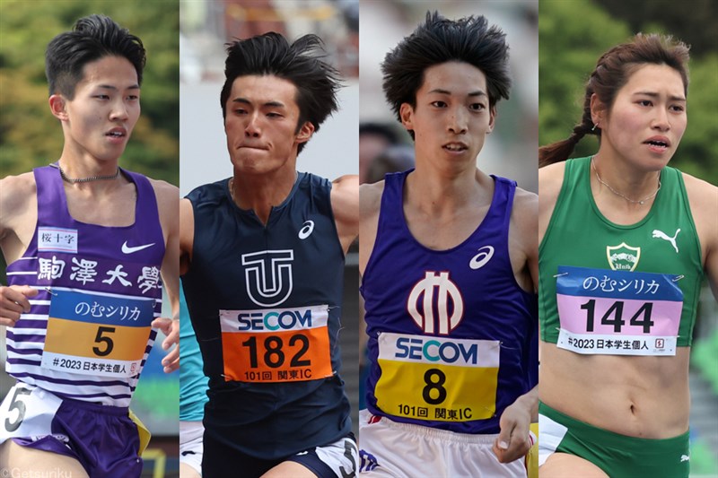 関東インカレのエントリー発表！ 三浦龍司は5000m、栁田大輝は100mに出場 駒大はハーフに金子伊吹、赤星雄斗、山川拓馬を登録