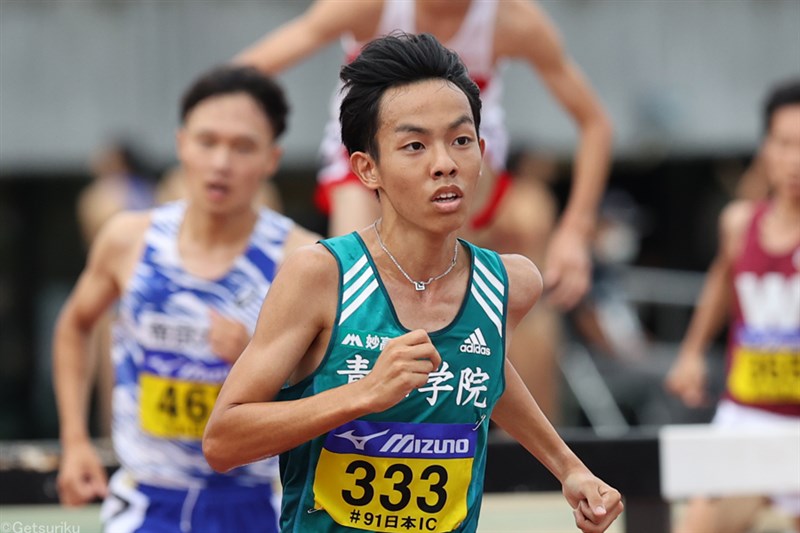 男子3000ｍ障害で黒田朝日がU20歴代3位の8分38秒55 2年ぶり自己新に「個人選手権でユニバ代表を決めたい」