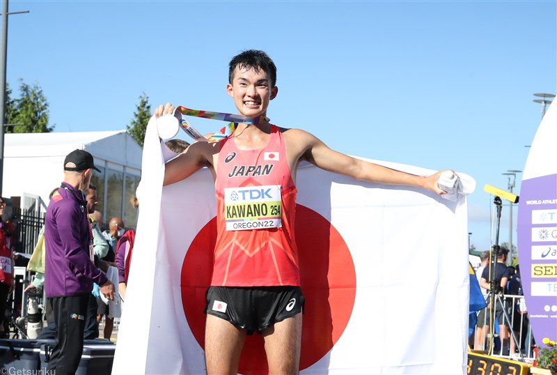 日本選手権35km競歩に世界陸上銀メダルの川野将虎、野田明宏、松永大介、園田世玲奈の日本代表勢が登録 岡田久美子もエントリー