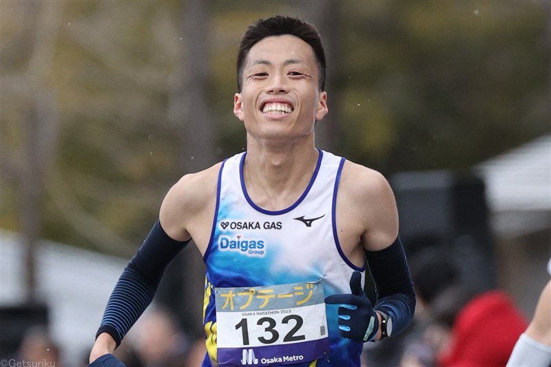 西研人が2時間10分01秒で優勝！堀尾謙介、山本憲二とともにMGC切符獲得／長野マラソン