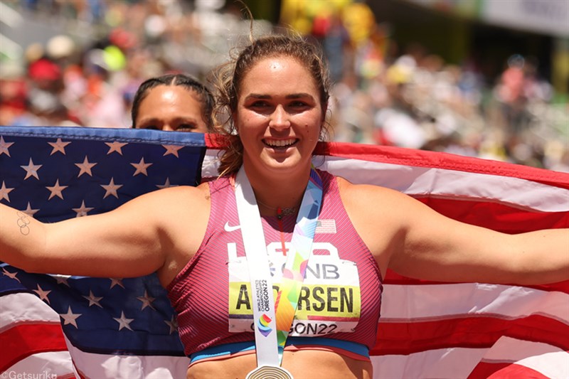 女子ハンマー投・アンダーセンが78m79で快勝 19歳ナイトンは200m19秒95！／WAコンチネンタルツアー