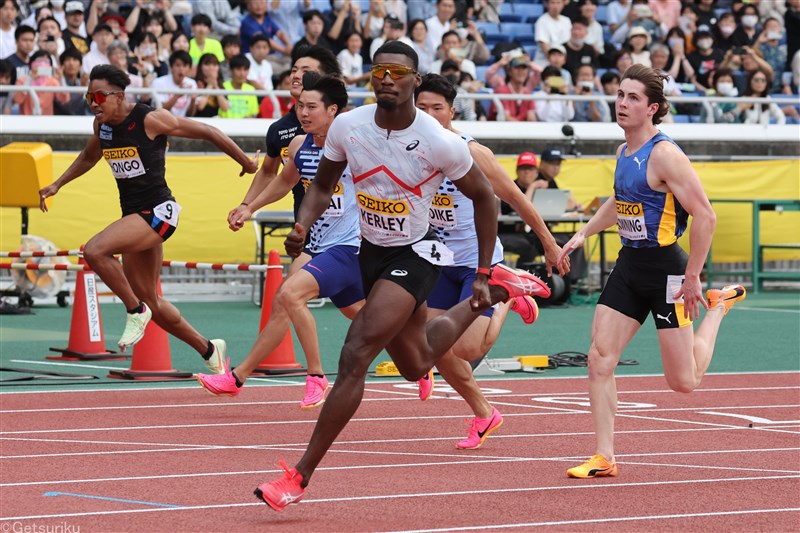 世界王者カーリー圧巻のV！「素晴らしい雰囲気だった」予選、決勝とも9秒台／セイコーGGP