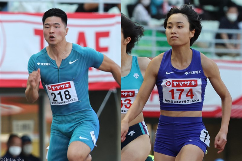 小池祐貴が100m10秒18＆200m20秒87 御家瀬緑は100mで11秒51 200mは初23秒台！／オクシデンタル招待