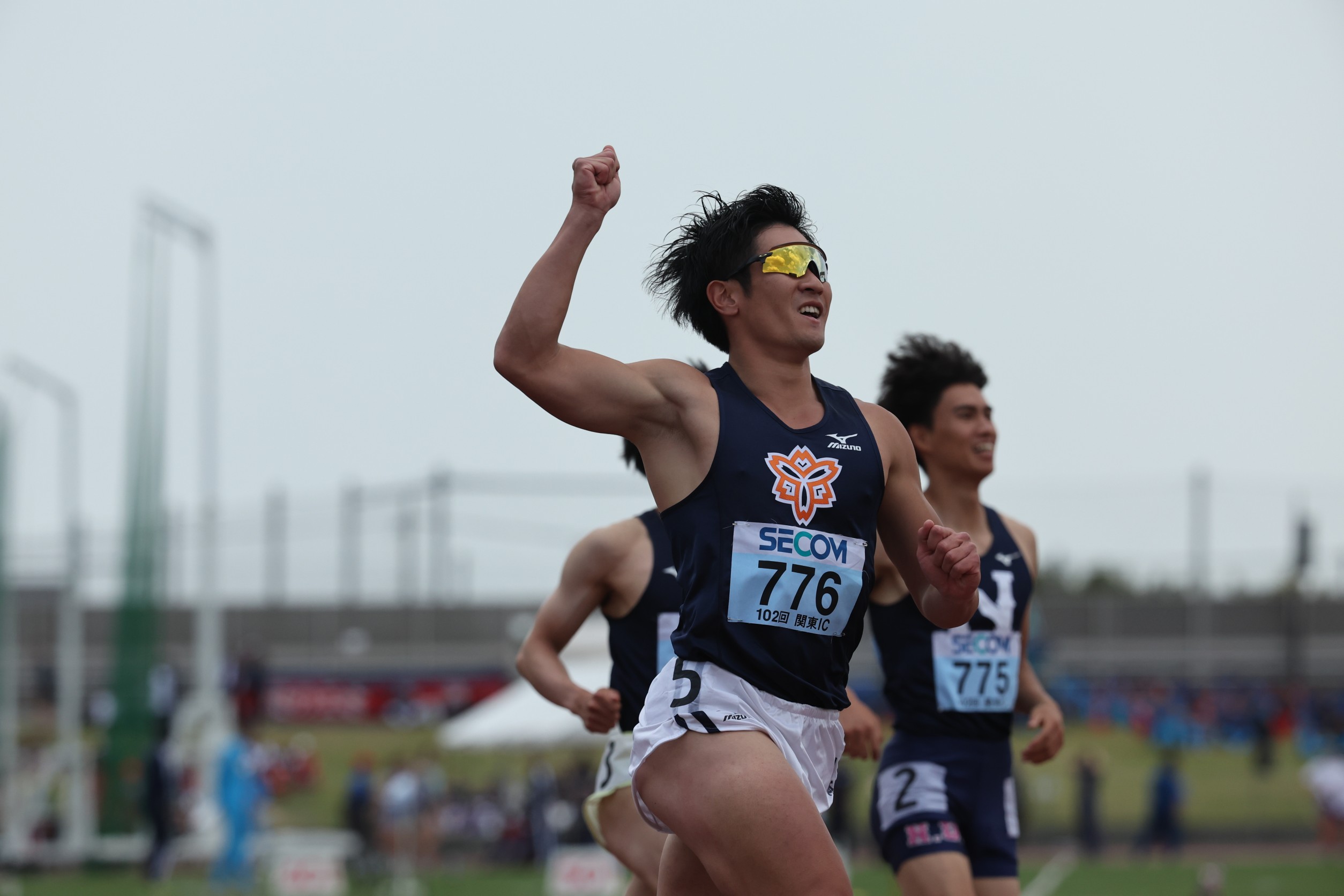 3部100m林拓優が10秒24！追い風参考ながら好走「勝負を大事に」／関東IC