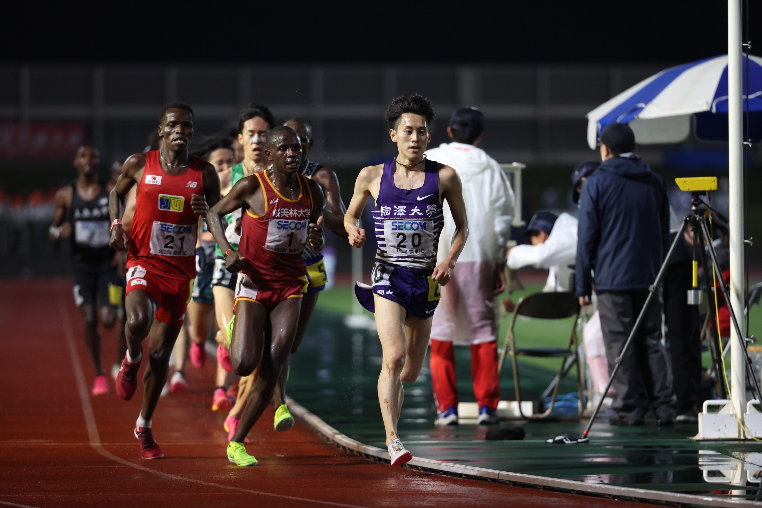 駒大・唐澤拓海2部1万m日本人トップ!!留学生相手に一歩も引かず4位／関東IC