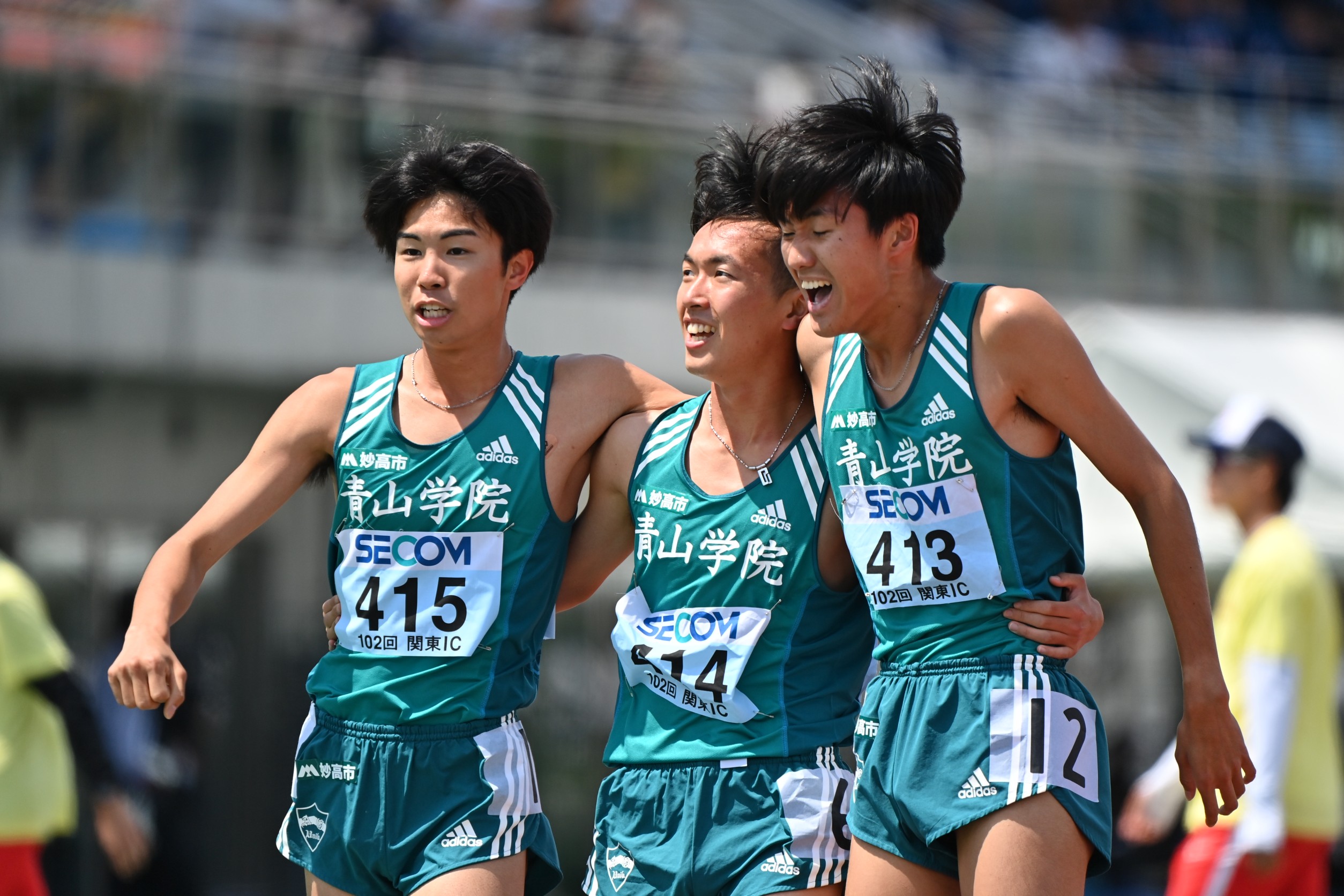 青学大・宇田川瞬矢が2部1500m制す！連覇狙った先輩・山内健登を抑える／関東IC