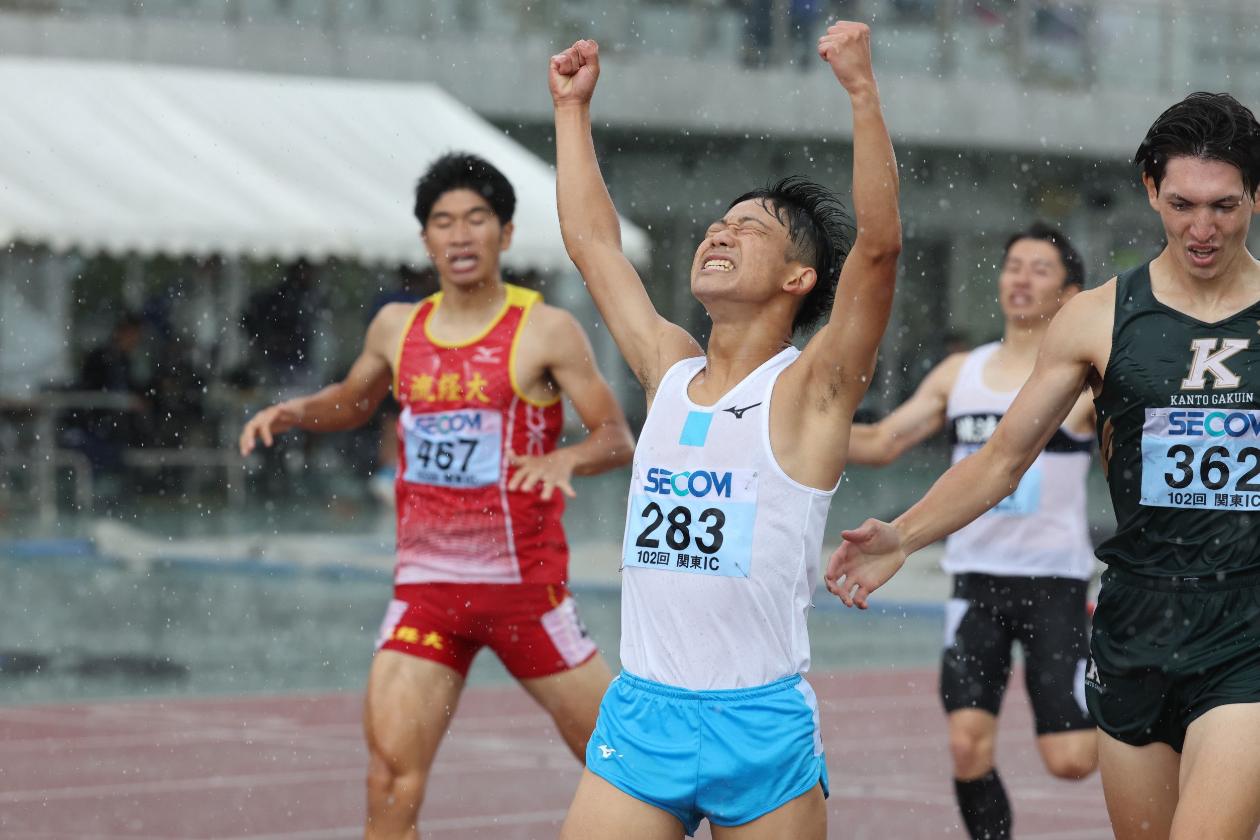 男子2部800m東大の北岸健吾が初タイトル！灘中・高卒「もっと上を目指したい」／関東IC