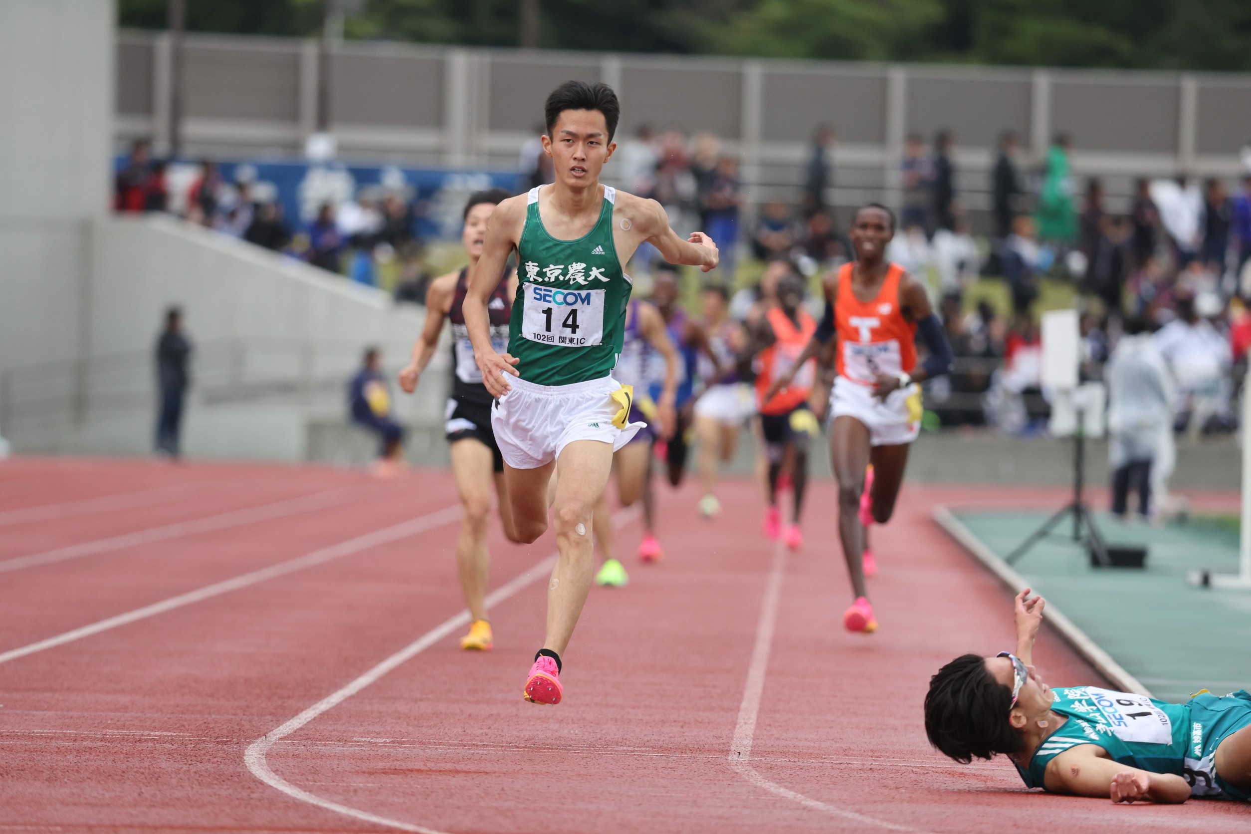 2部5000m東農大ルーキー・前田和摩が圧巻デビューの日本人2位 駅伝に向け「100％の力で貢献したい」／関東IC