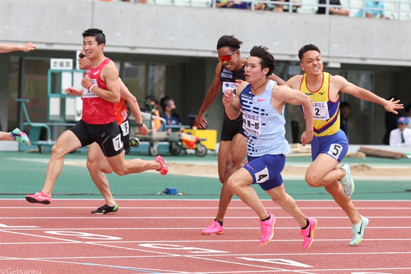 【高平慎士の視点】重圧の中で自分のレース徹した坂井隆一郎 桐生の10秒03で雰囲気は一変