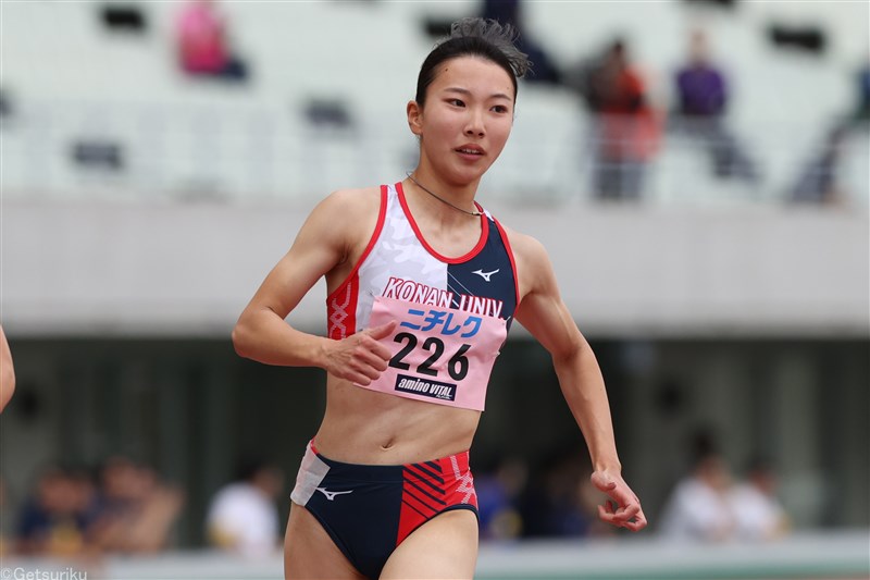 4×100ｍRは男女ともに大会新！ 女子100mは高校女王・藏重みうが11秒63　宮内和哉は2年連続2冠／関西インカレ