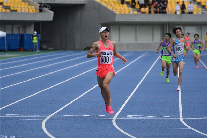 2年の大島福が1500m大会新＆5000mの2冠！ 女子は長島結衣が400mと800mを制す／IH栃木県大会