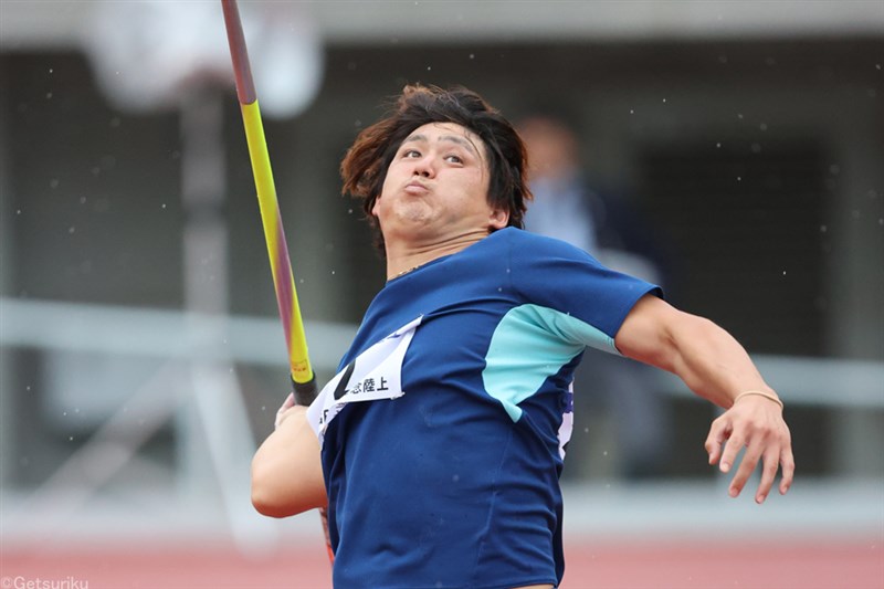 やり投・﨑山雄太が日本歴代5位の83m54!!3度目大台で「行ったと思った」／木南記念