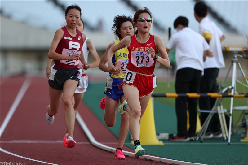 ユニバ代表が争った女子1万mは北川星瑠が33分00秒60でV  インカレ初制覇に「練習の成果を出せてよかった」／関西インカレ