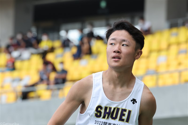 つくば秀英が4×100mリレーで40秒86！浅利磨海がハンマー投で62m23の大会新で優勝！／IH茨城県大会