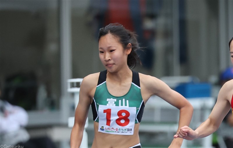 澤木翔陽が男子短距離2冠！100mは10秒62ｗ 松木愛結が女子ハードルで躍動／IH富山県大会